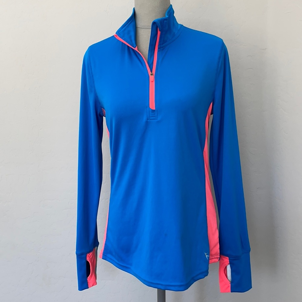 Danskin Quarter Zip Dri-Fit Pullover Small